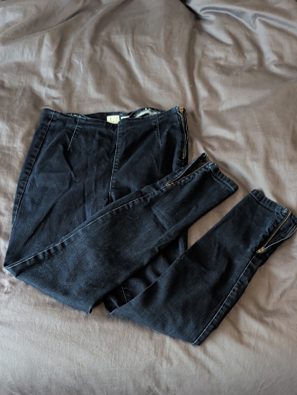 3 for $10 - a new day Blue Skinny Jeans with Side Zippers
